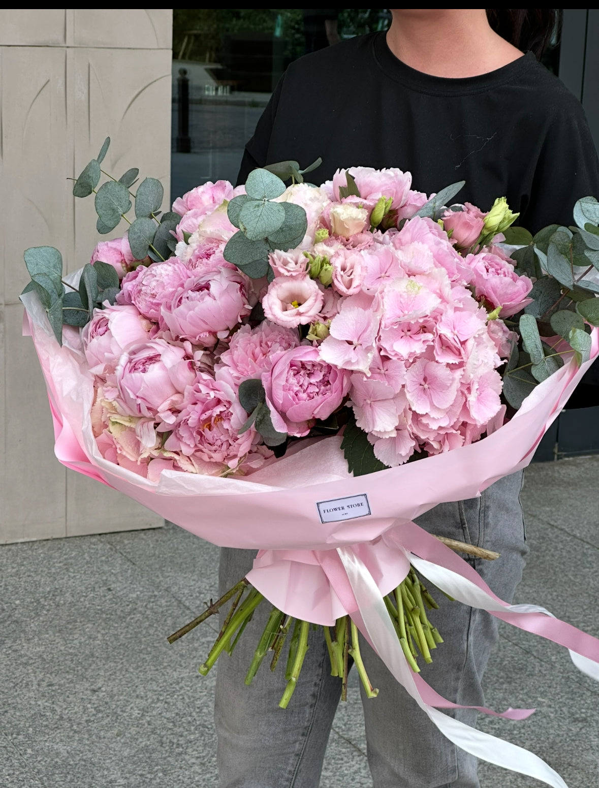 Bukiet piwonii Różane Pragnienie