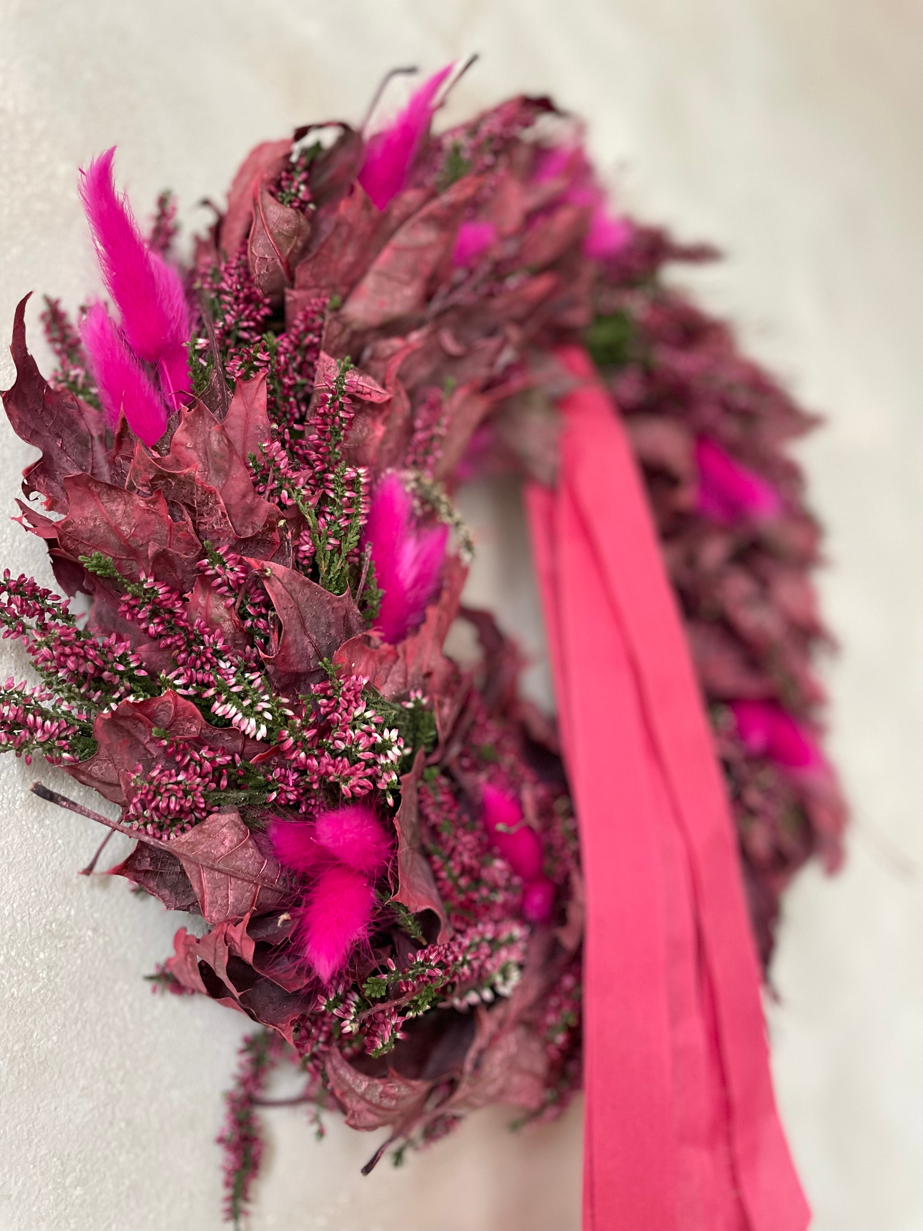 Wianek na drzwi - Cztery pory roku Lato