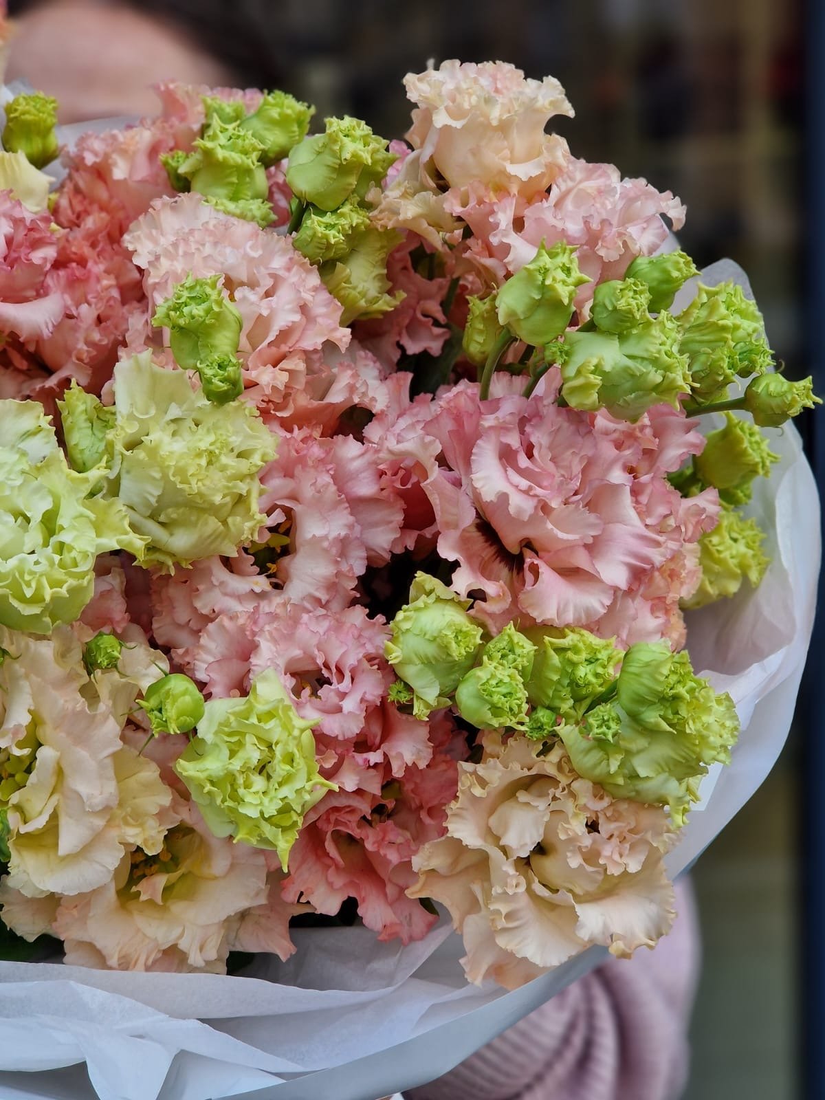 Bukiet Kwiatów Eustoma - kwiaty Flower Store Warszawa