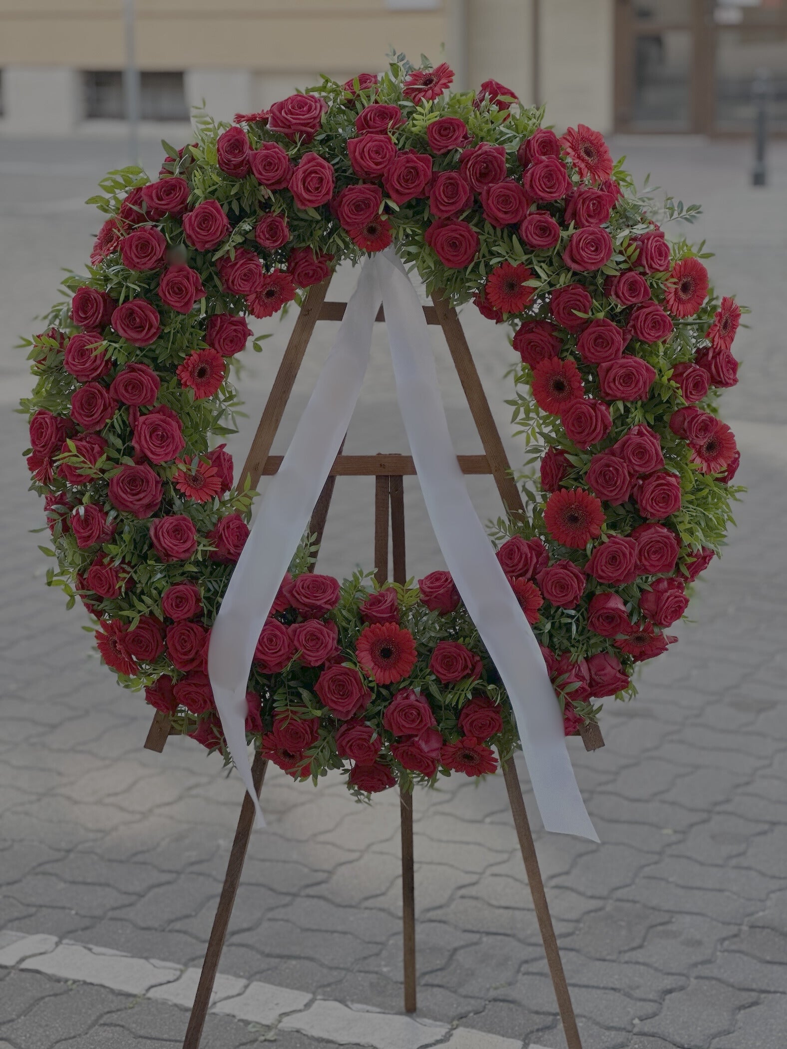 Grande ekskluzywny wianek rosa