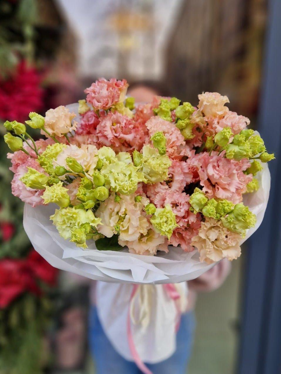 Bouquet of Eustoma Flowers