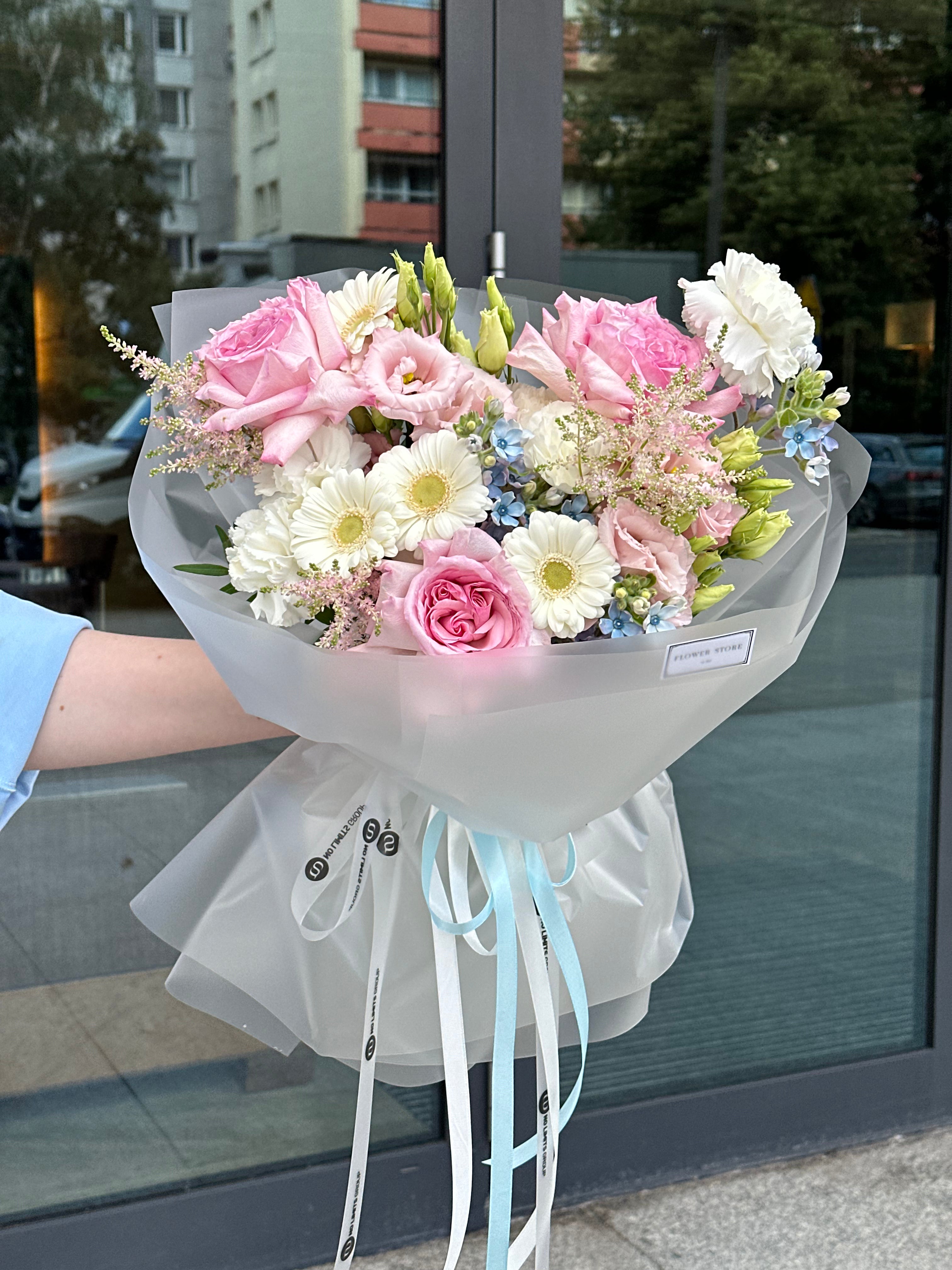 Bukiet kwiatów Pastelika