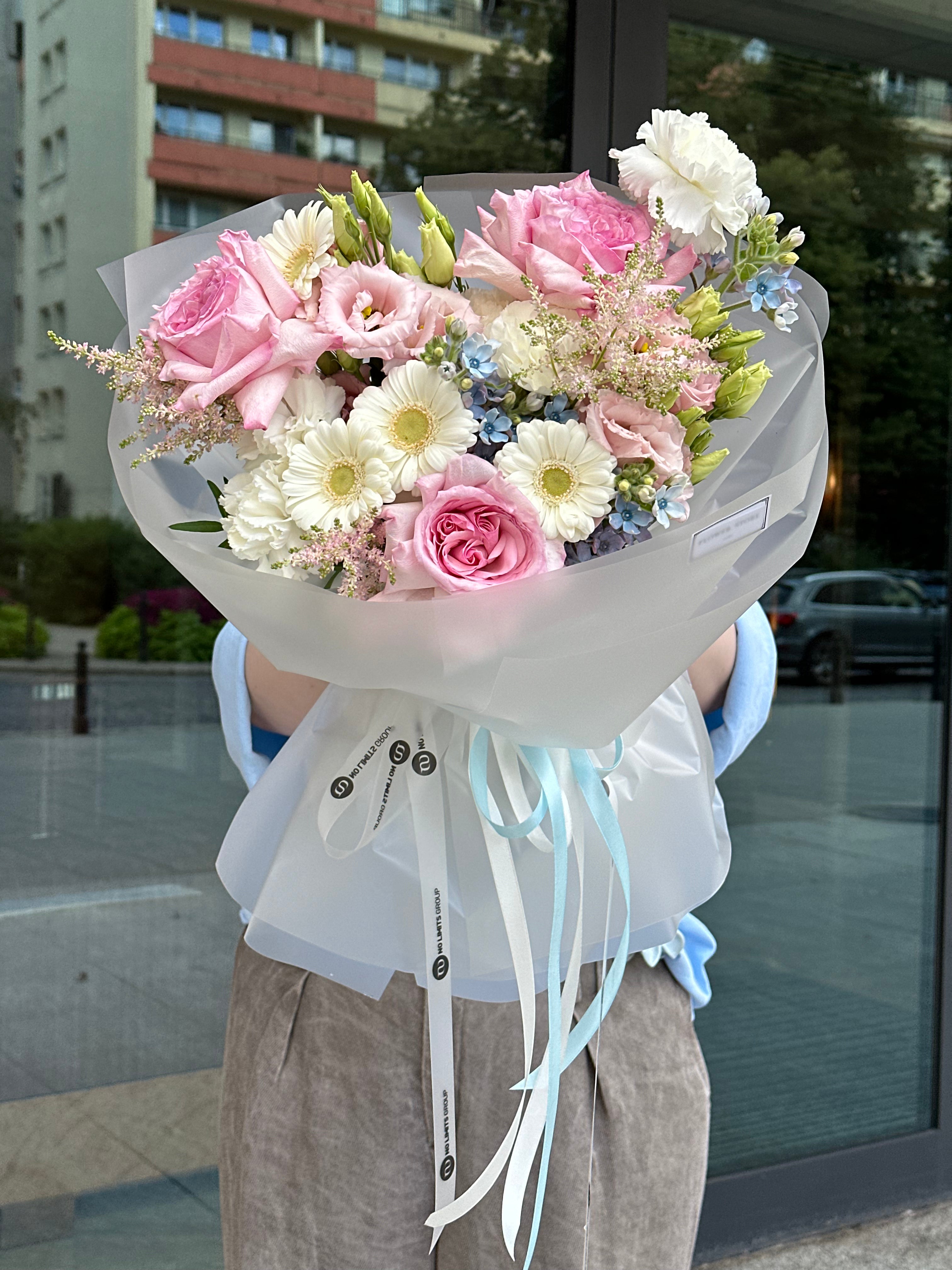 Bukiet kwiatów Pastelika