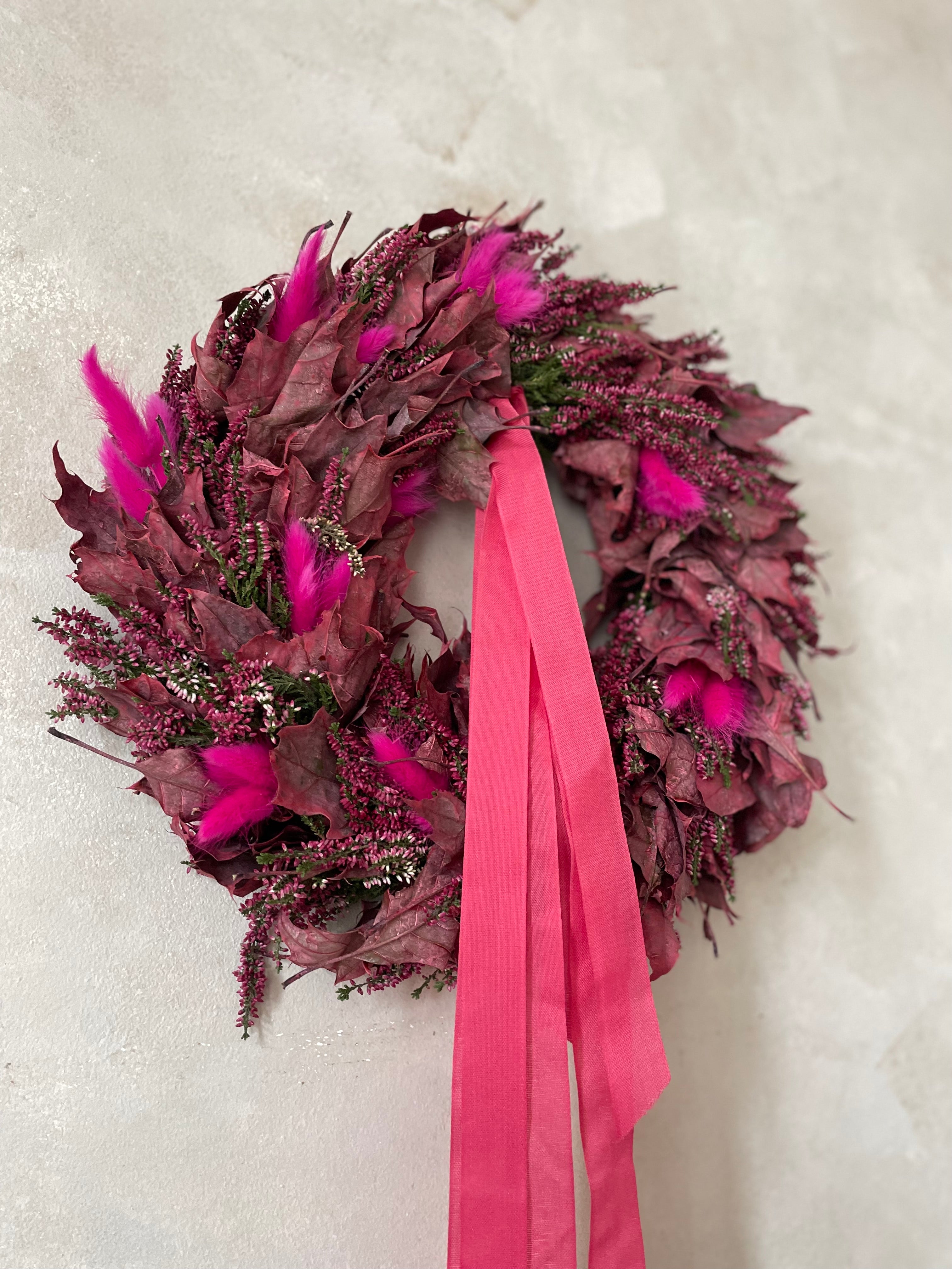 Wianek na drzwi - Cztery pory roku Lato