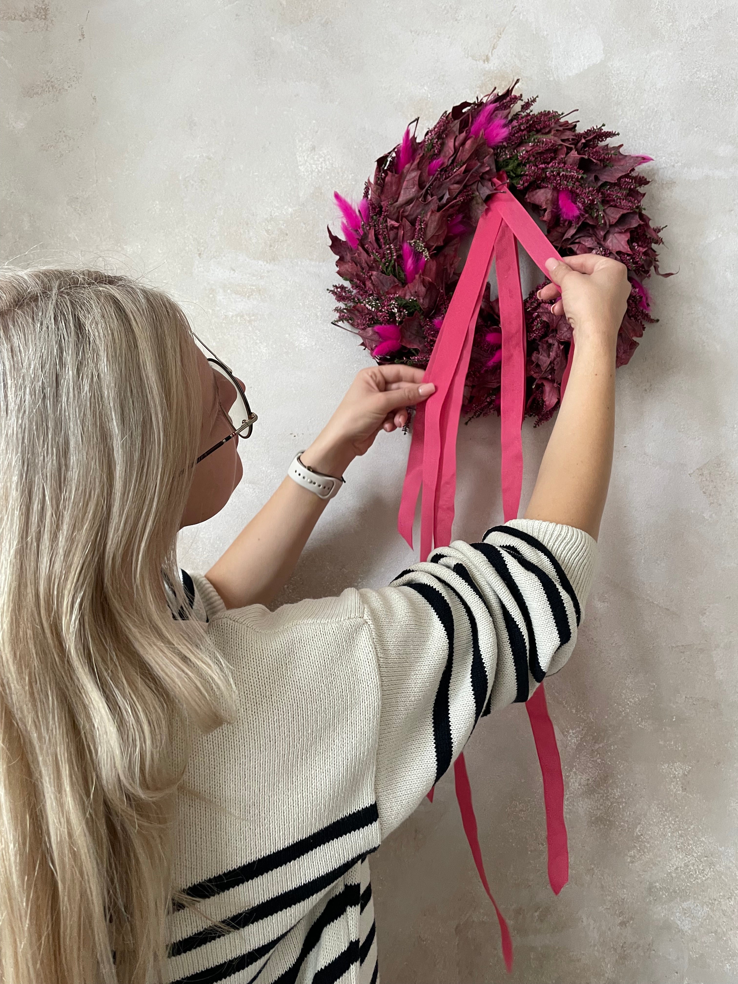 Wianek na drzwi - Cztery pory roku Lato