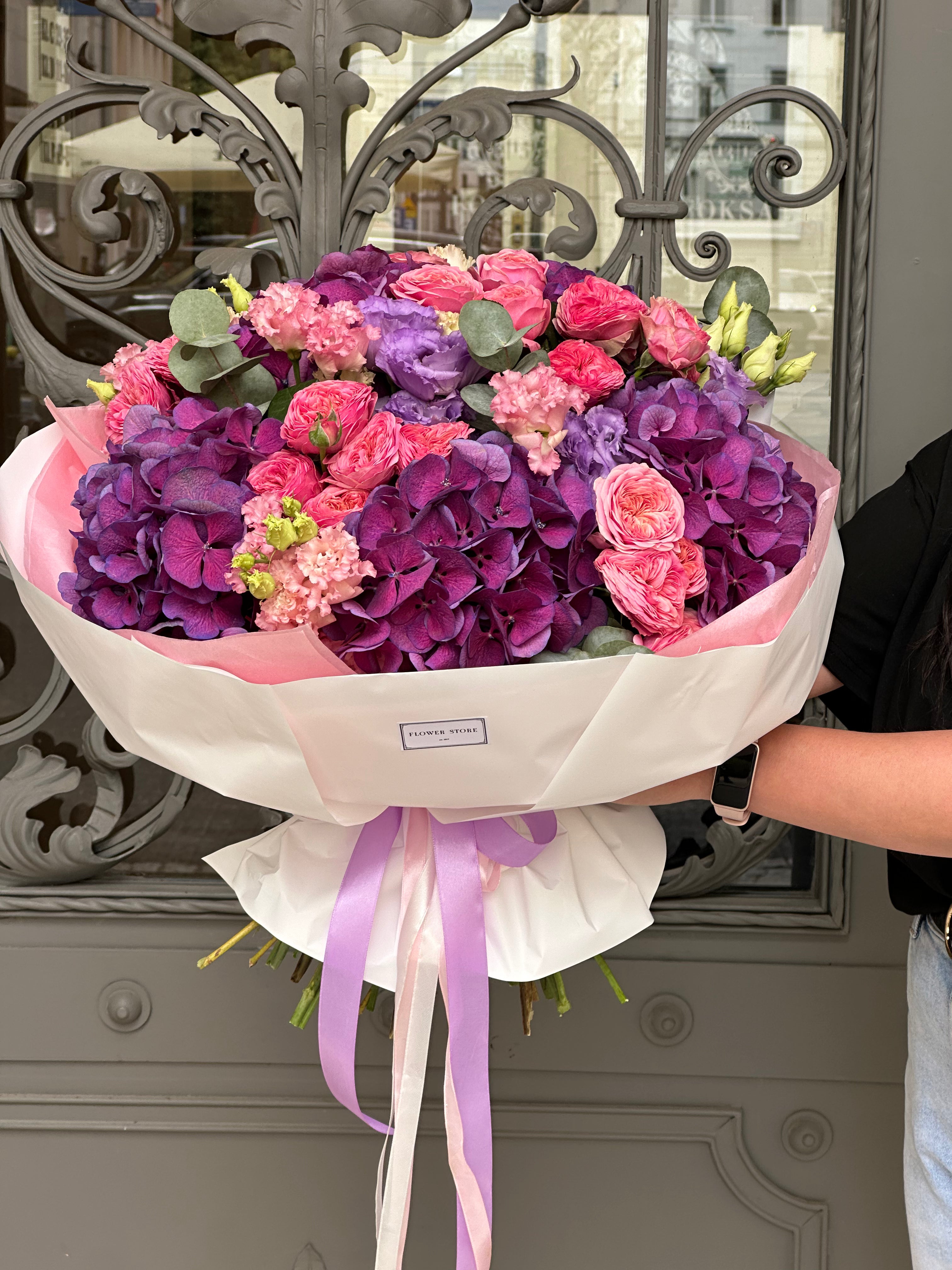 Bukiet kwiatów Fioletowy Szał