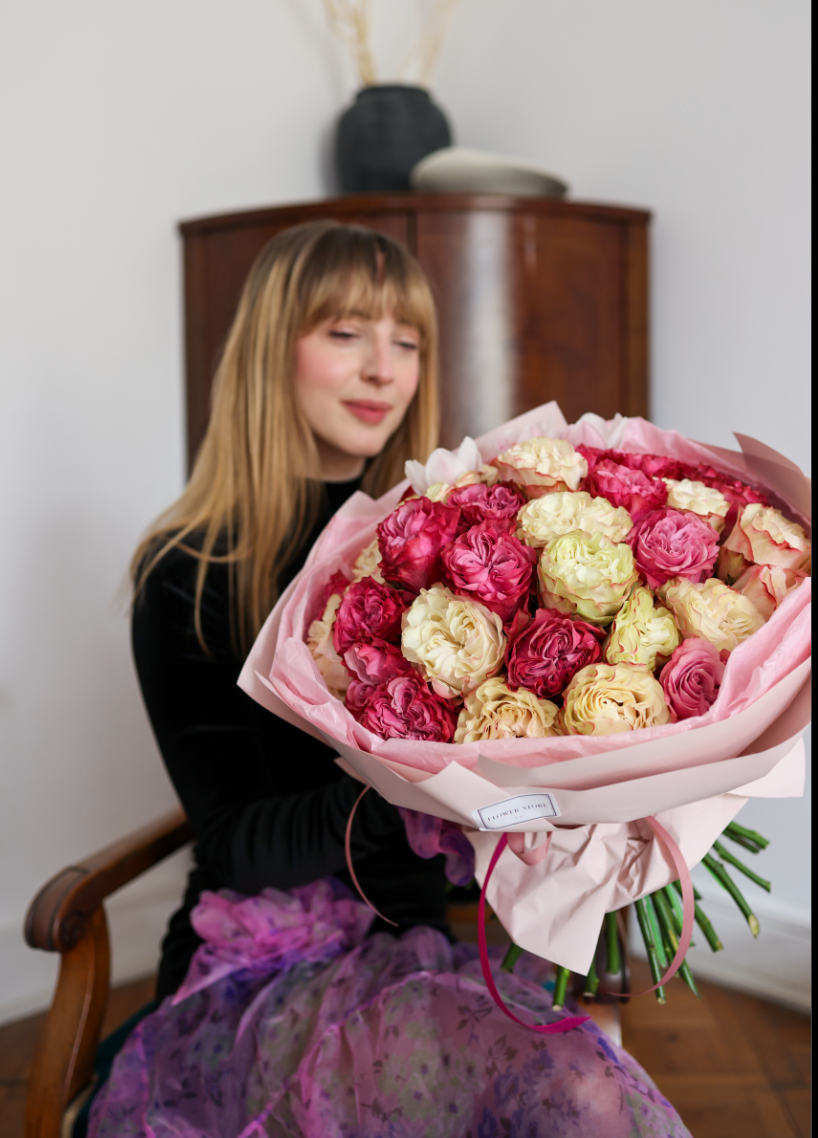 Bukiet Róż Mix „Subtelny Urok”