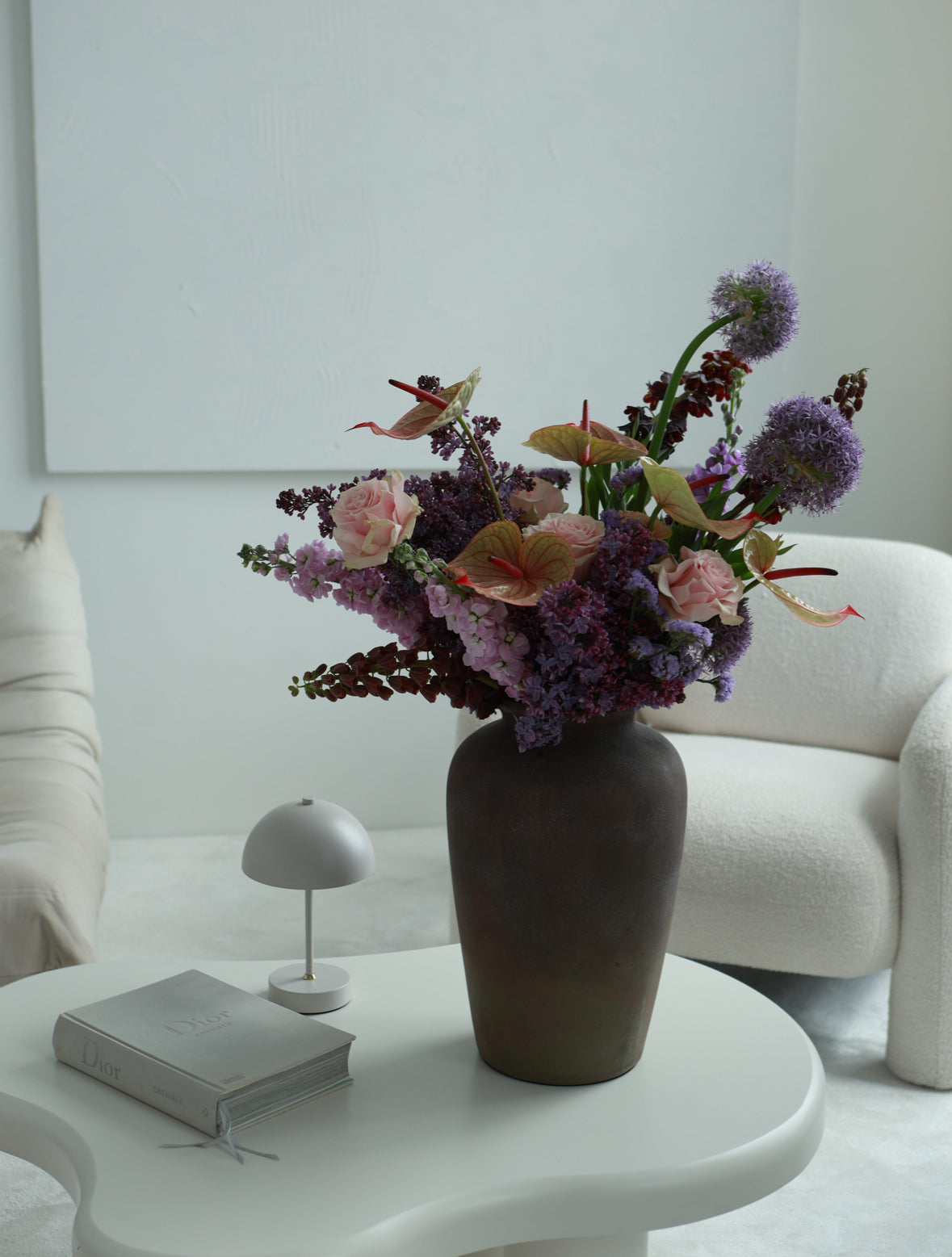 bukiet z kwiatami na recepcje – kwiaty do biura Warszawa