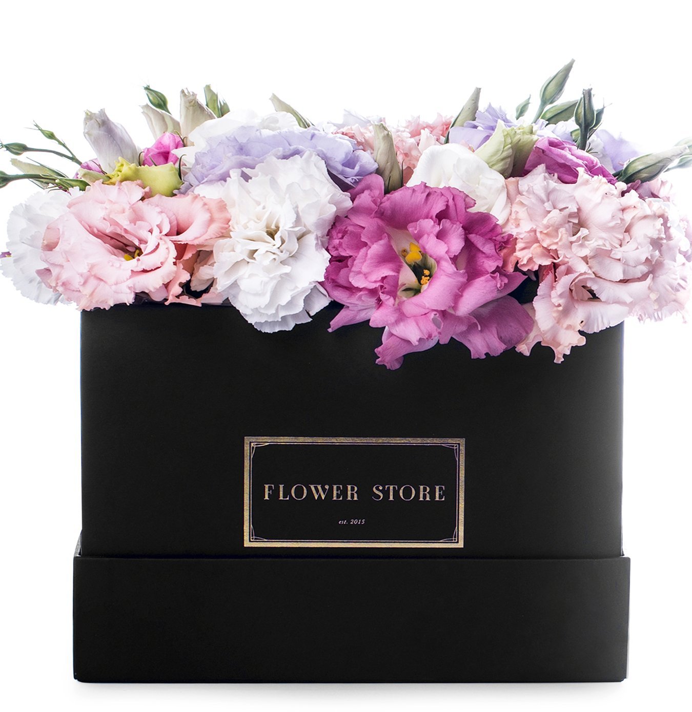 Flowerbox Wiosenny w Czarnym Pudełku